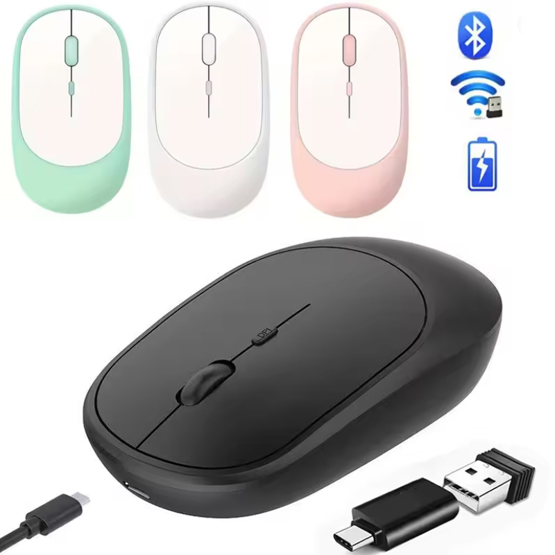 Logitech Home Cinema - Rechargeable Wireless Mouse Dual Modes Bluetooth-compatible