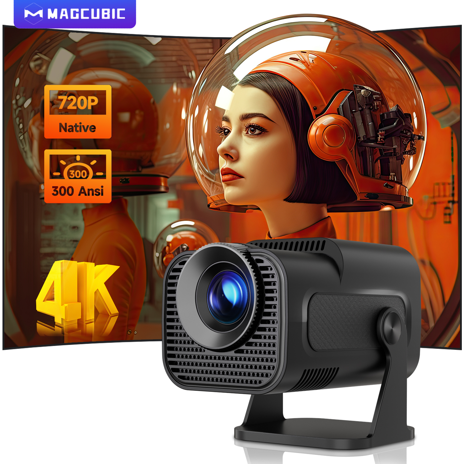 Xiaomi Home Cinema - Magcubic HY320 Mini Newly Native 720P