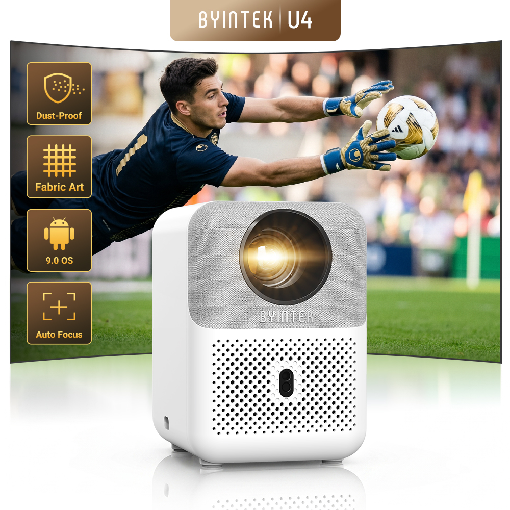 Home Cinema Gadgets - BYINTEK Full HD Mini Projector LOVE