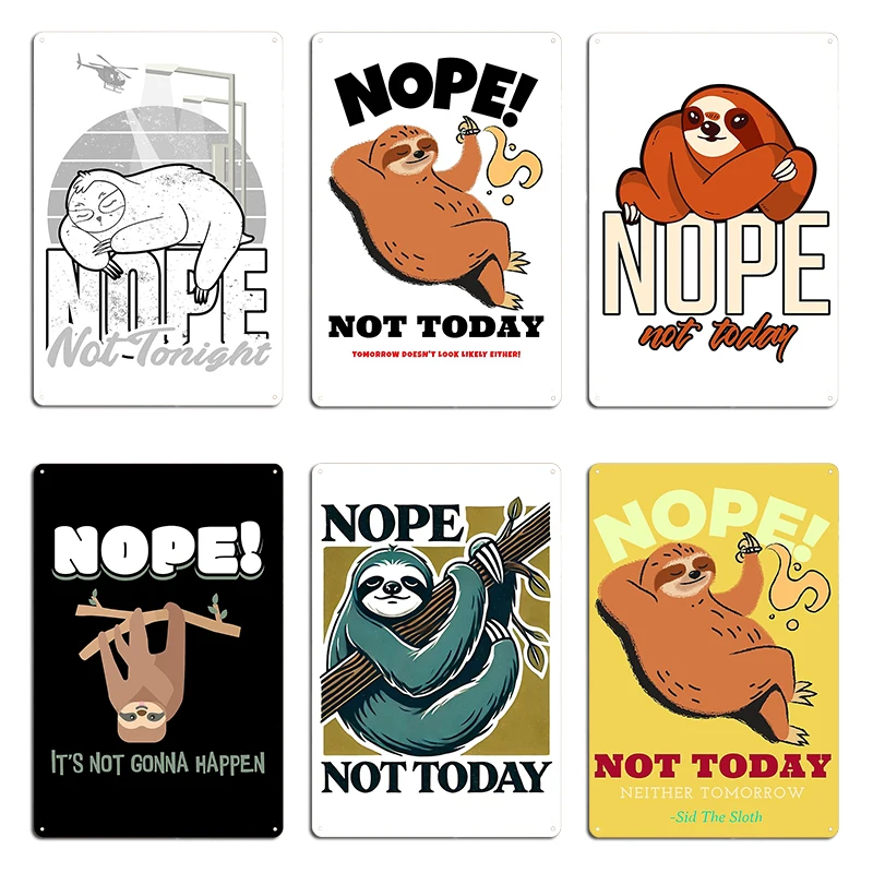 Home Cinema Today - Urban Sloth Nope! Not today Sloth