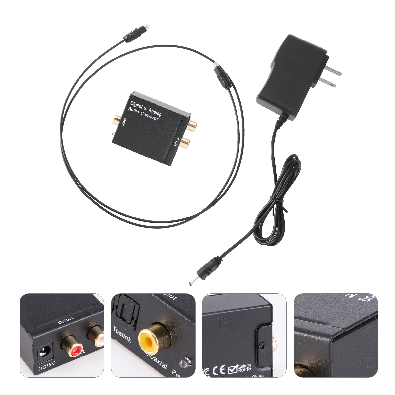 Home Cinema Xlr - Digital to Analog Audio Converter Coaxial