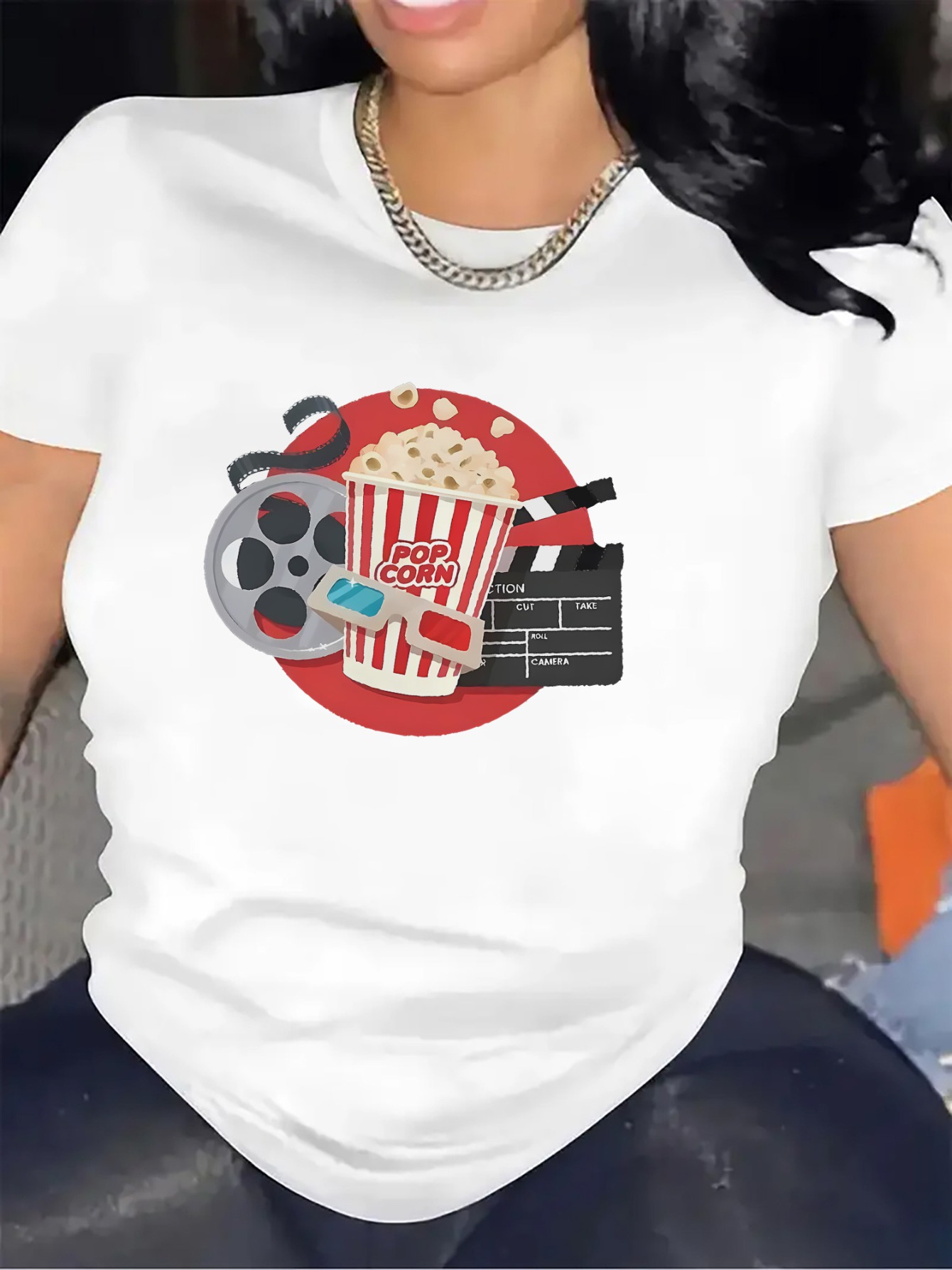 Home Cinema Today - Casual Short-Sleeve Tee for Cinema Fans,