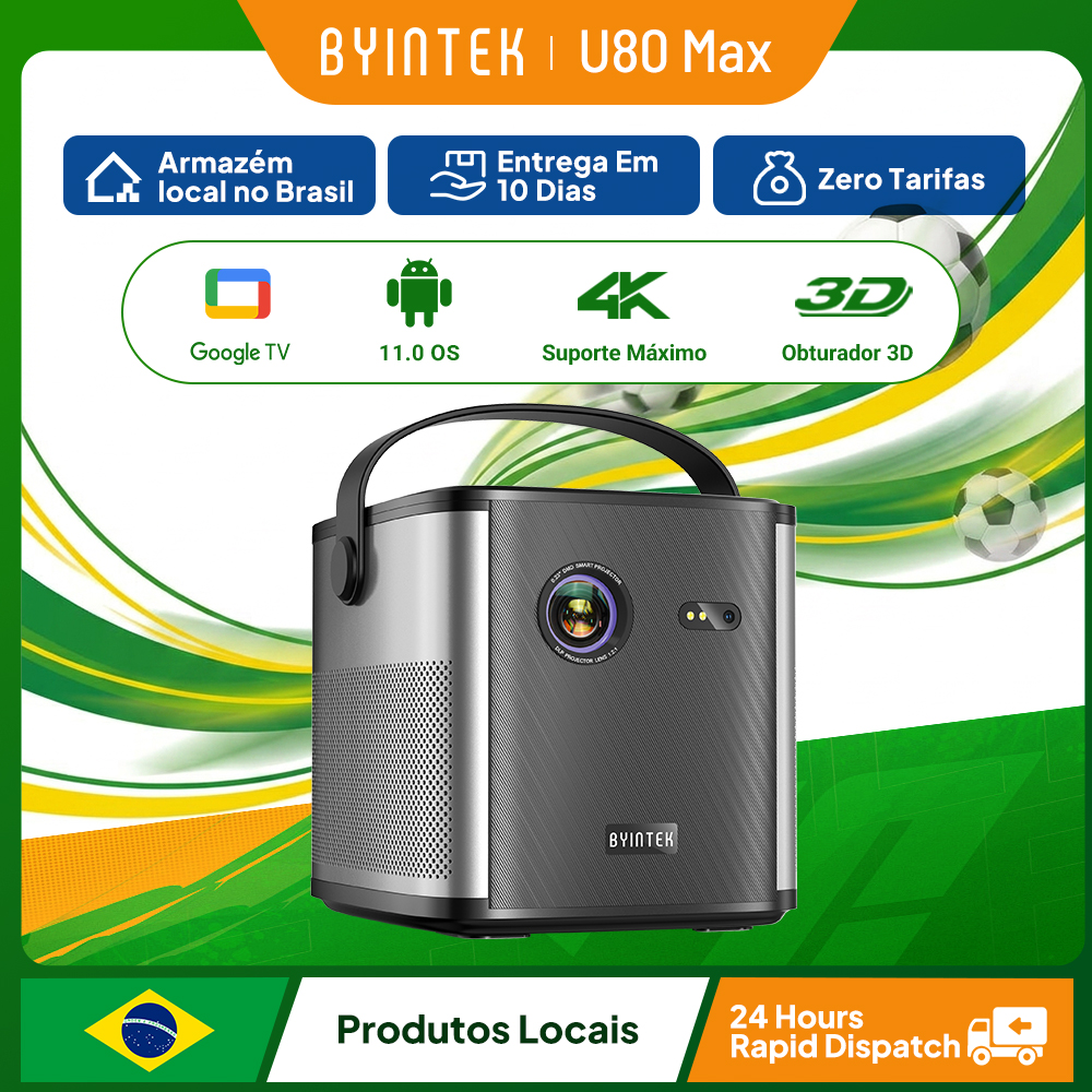 Xiaomi Home Cinema - BYINTEK U80 Max Projector 3D 4K