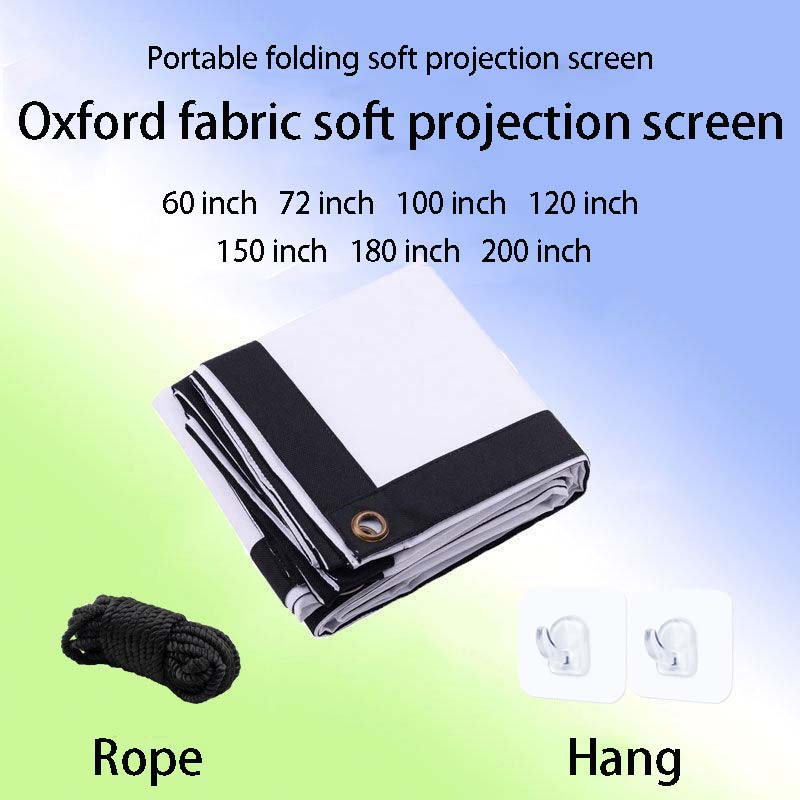 Thinyou Oxford Fabric Projecti - Projector Screen 100 Inch incelemesi ve fiyatı