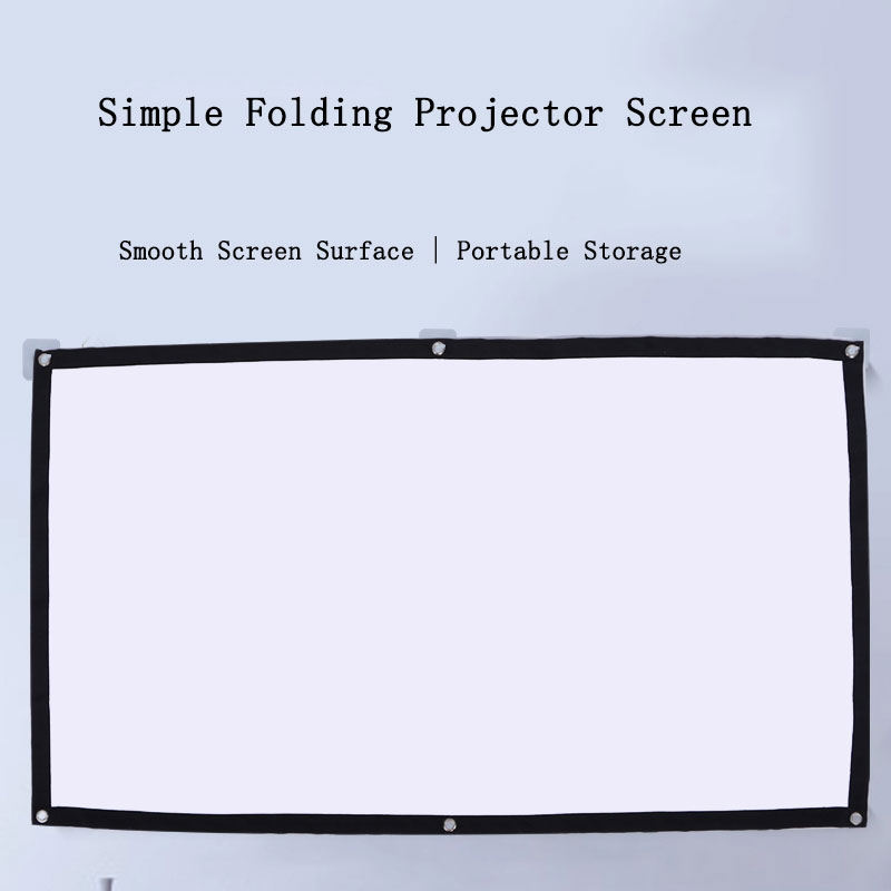 Thinyou Oxford Fabric Projecti - Projector Screen 100 Inch incelemesi ve fiyatı