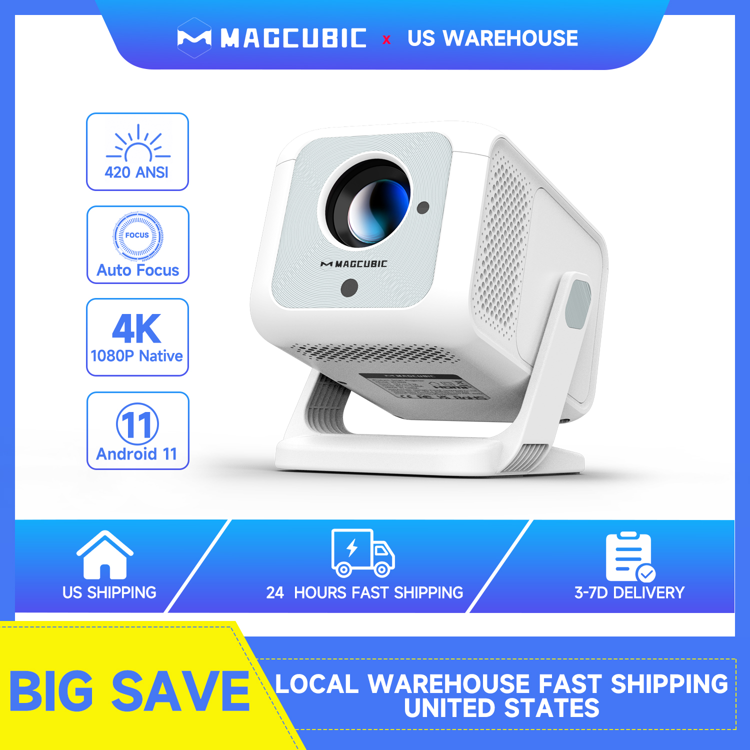 Magcubic HY310X Portable Proje - Home Cinema Gadgets incelemesi ve fiyatı