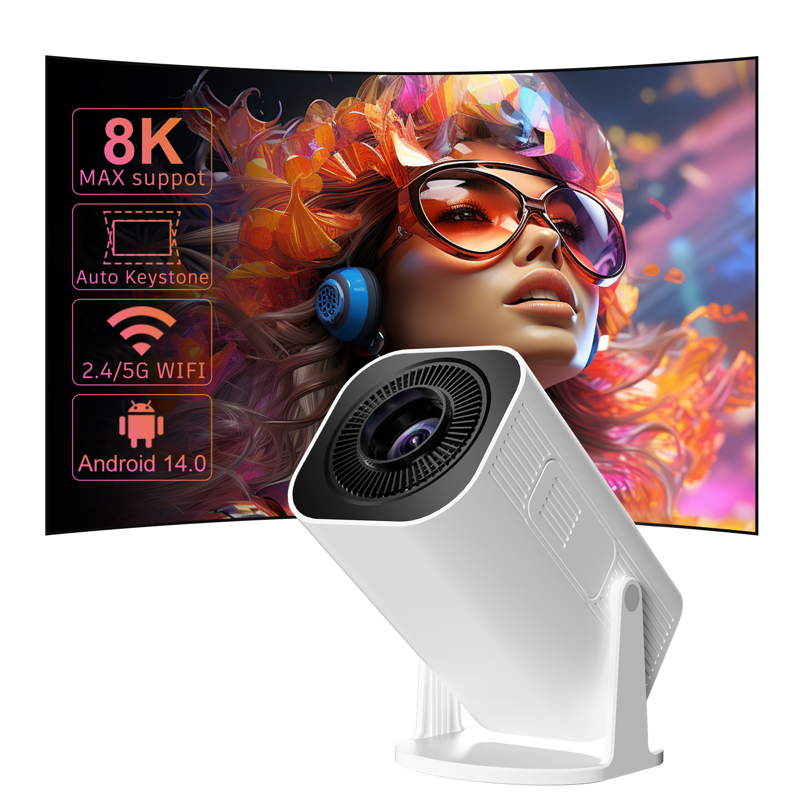 Salange P330 Mini Projetor And - Xiaomi Home Cinema incelemesi ve fiyatı