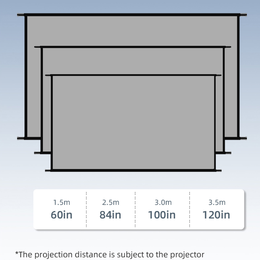LEJIADA 100inch New 16:9 Anti- - Projector Screen 100 Inch incelemesi ve fiyatı