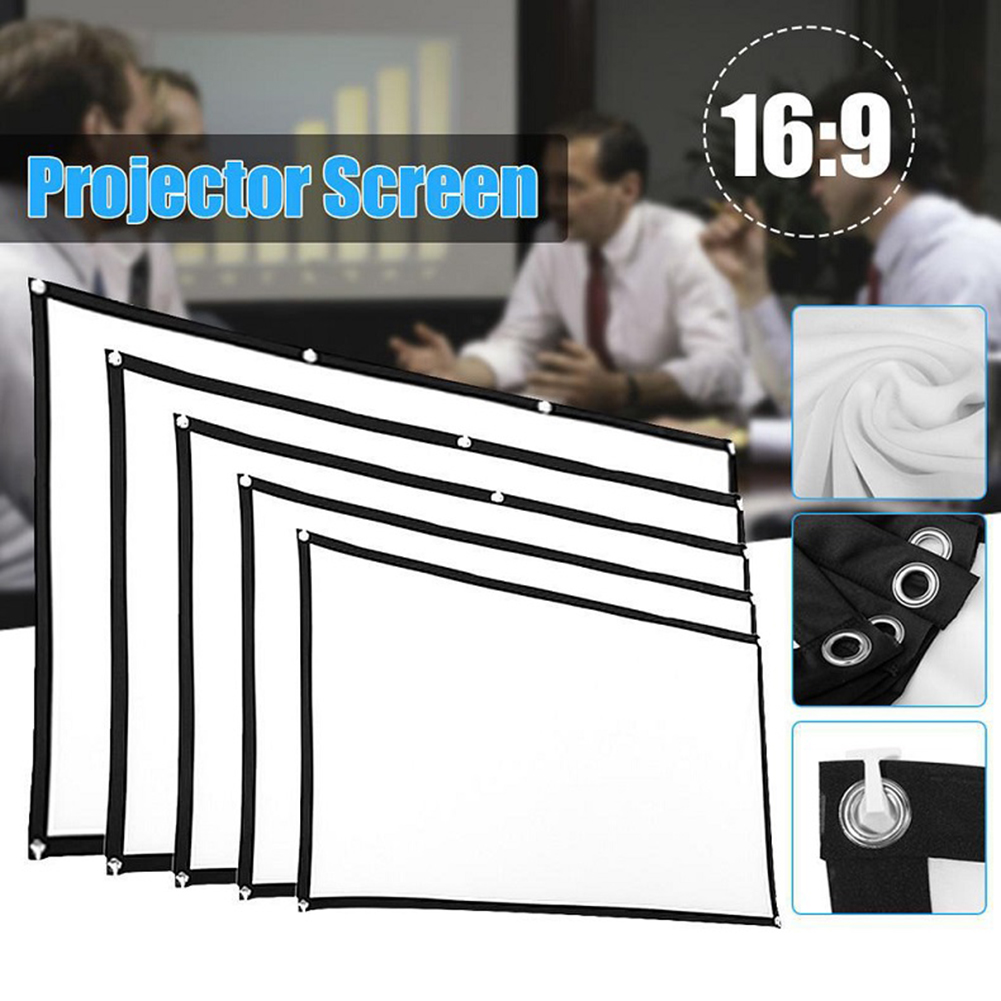 Portable Projector Screen Simp - Projector Screen 100 Inch incelemesi ve fiyatı