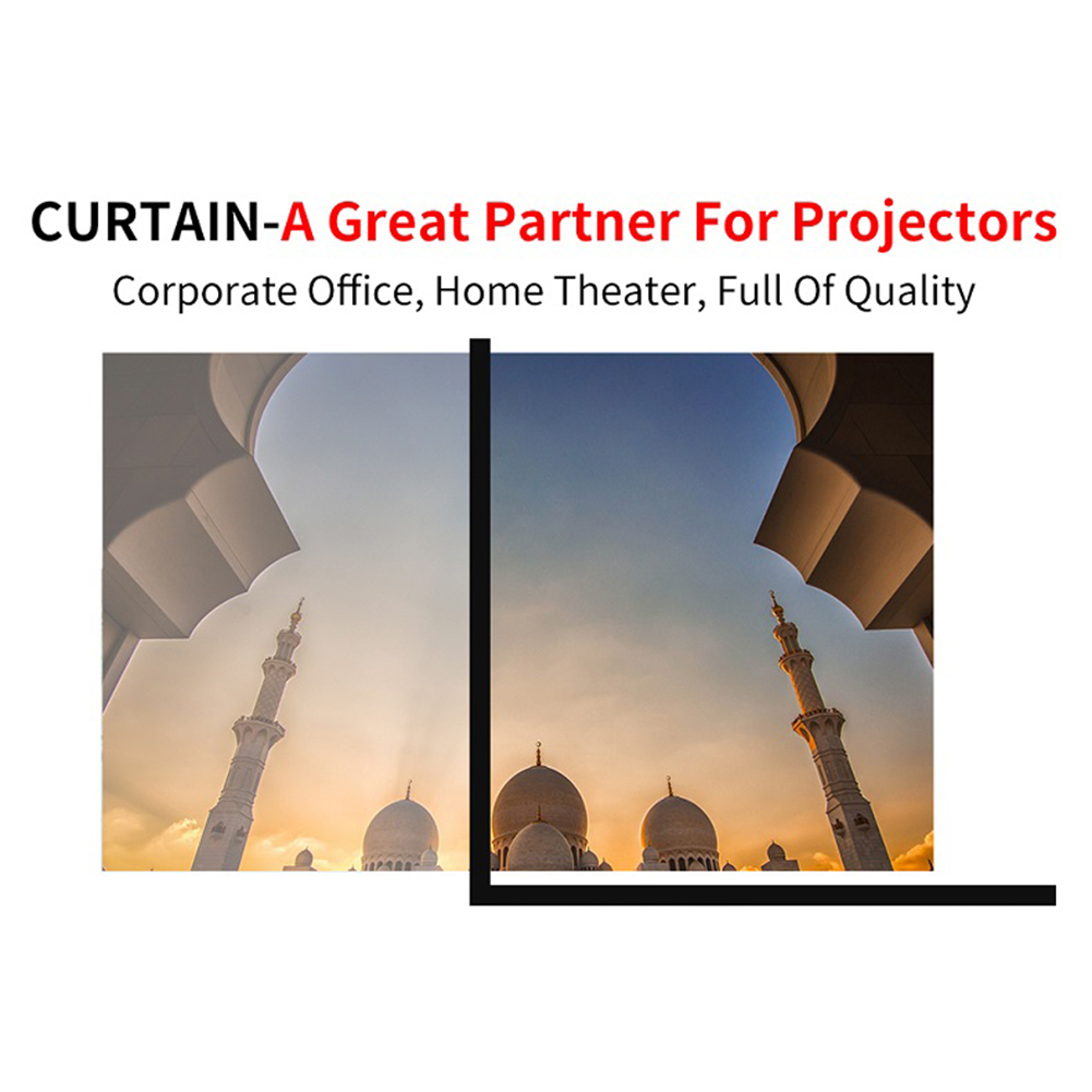 Portable Projector Screen Simp - Projector Screen 100 Inch incelemesi ve fiyatı