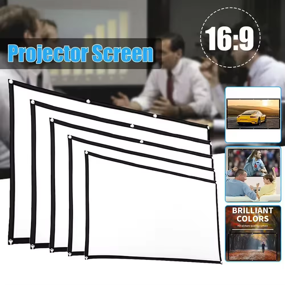 60 72 100 120 150 Inch 16:9 Po - Projector Screen 100 Inch incelemesi ve fiyatı