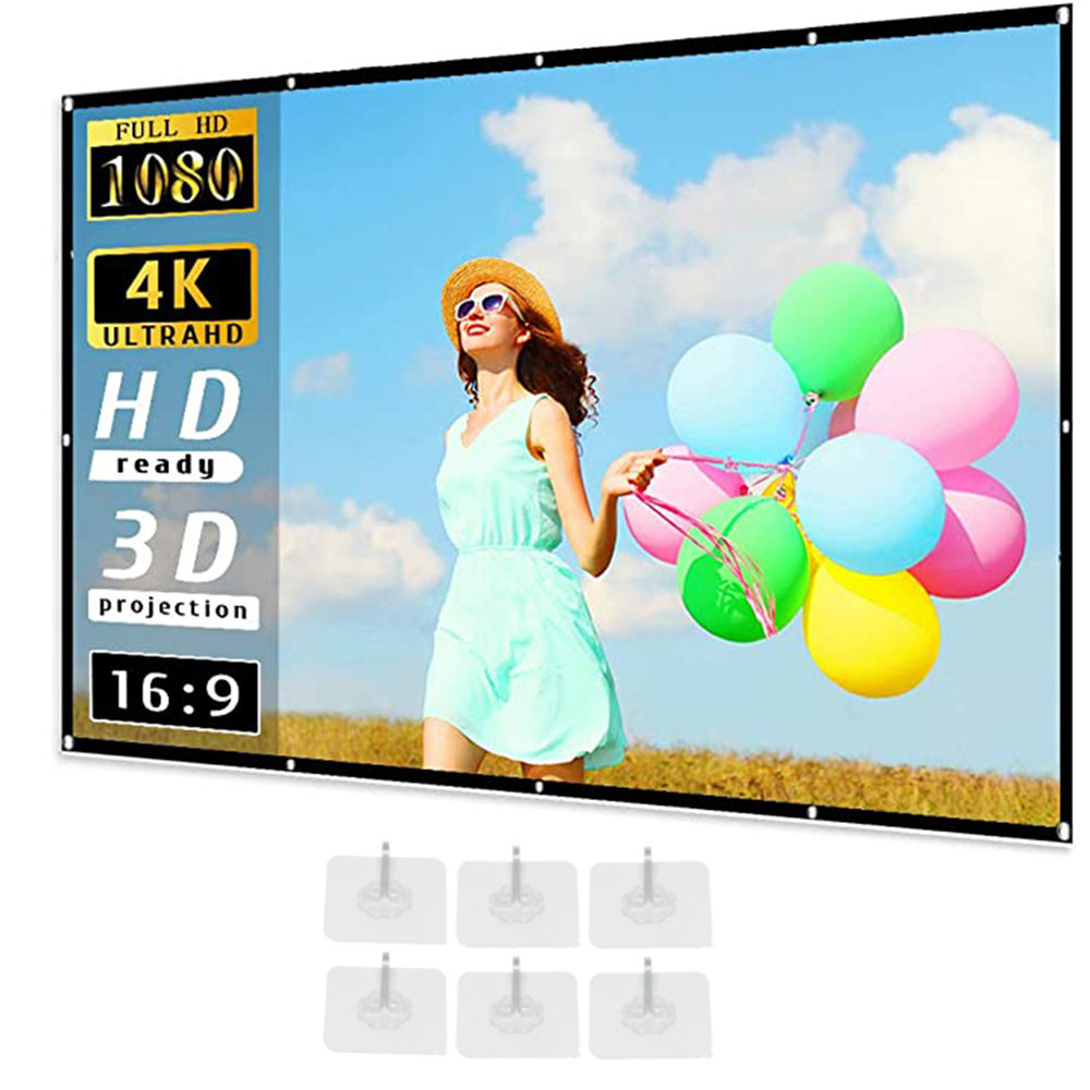 Portable Projector Screen 60/7 - Projector Screen 100 Inch incelemesi ve fiyatı