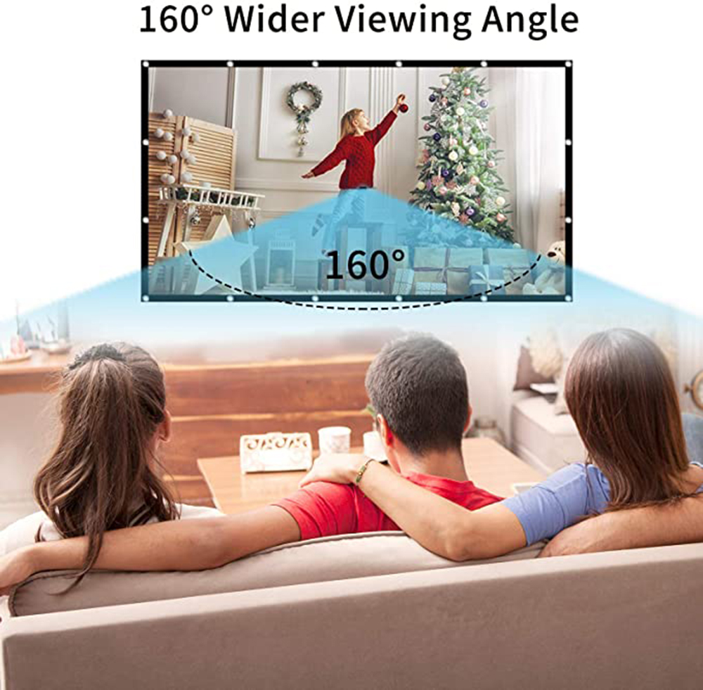 Portable Projector Screen 60/7 - Projector Screen 100 Inch incelemesi ve fiyatı