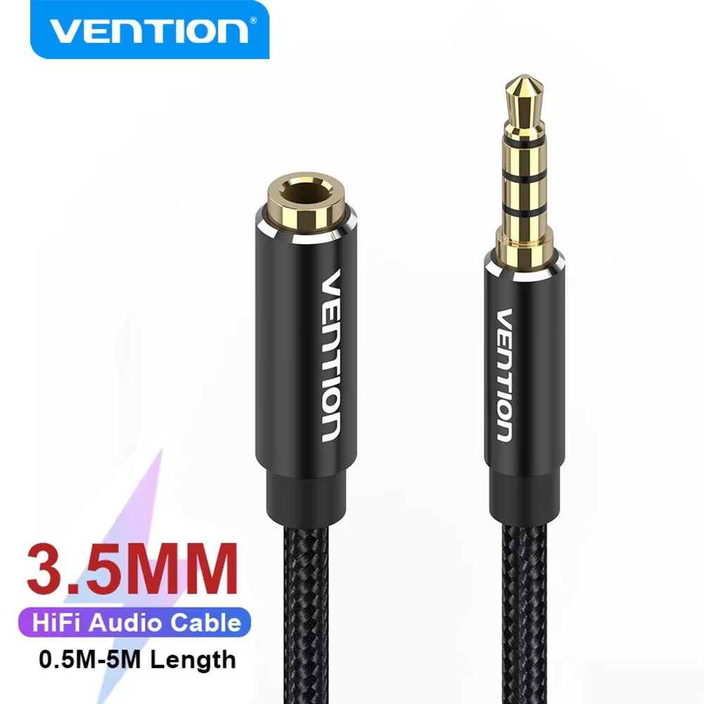 Vention Jack 3.5mm Aux Extensi - Home Cinema Projector Xiaomi incelemesi ve fiyatı