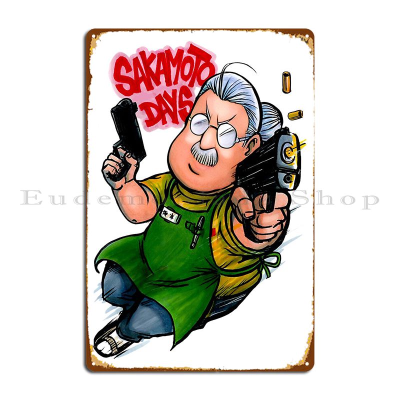 Chibi Sakamoto Days Metal Sign - Home Cinema Today incelemesi ve fiyatı