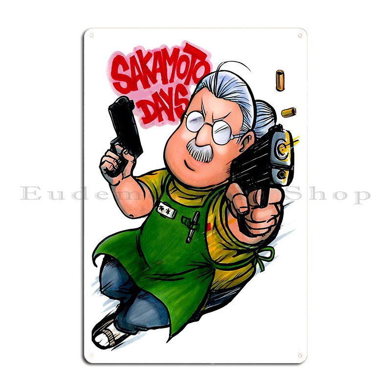 Chibi Sakamoto Days Metal Sign - Home Cinema Today incelemesi ve fiyatı
