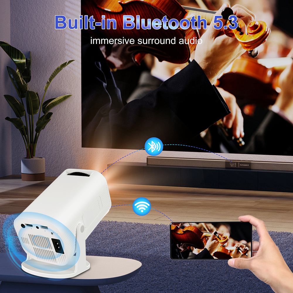 Salange P330 Mini Projector 4K - Xiaomi Home Cinema incelemesi ve fiyatı