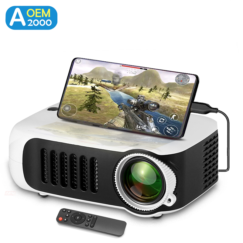 A2000 Mini Projector Portable  - Home Cinema Gadgets incelemesi ve fiyatı