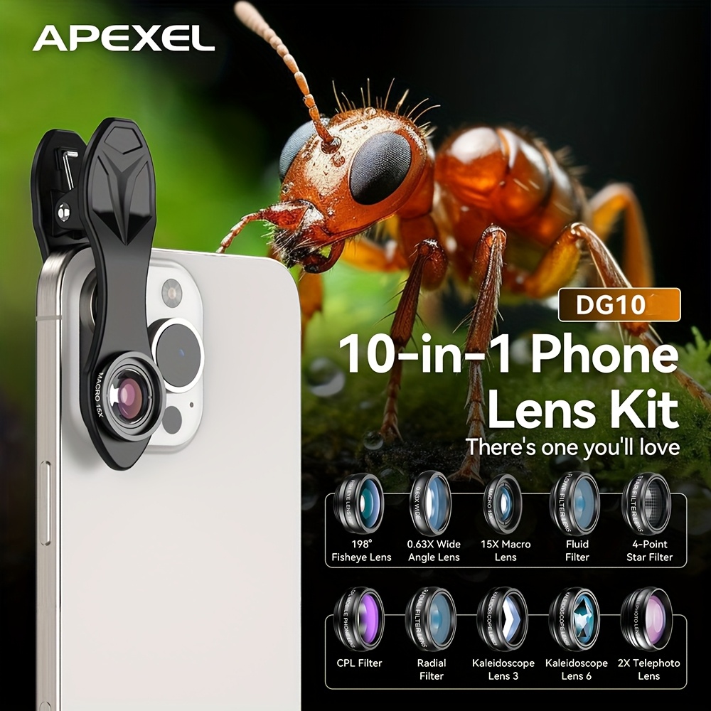 APEXEL HD 10in1 11in1 Phone Ca - Home Cinema Center incelemesi ve fiyatı