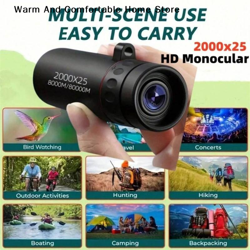 【W】2000x25 HD Monocular Telesc - Home Cinema Center incelemesi ve fiyatı
