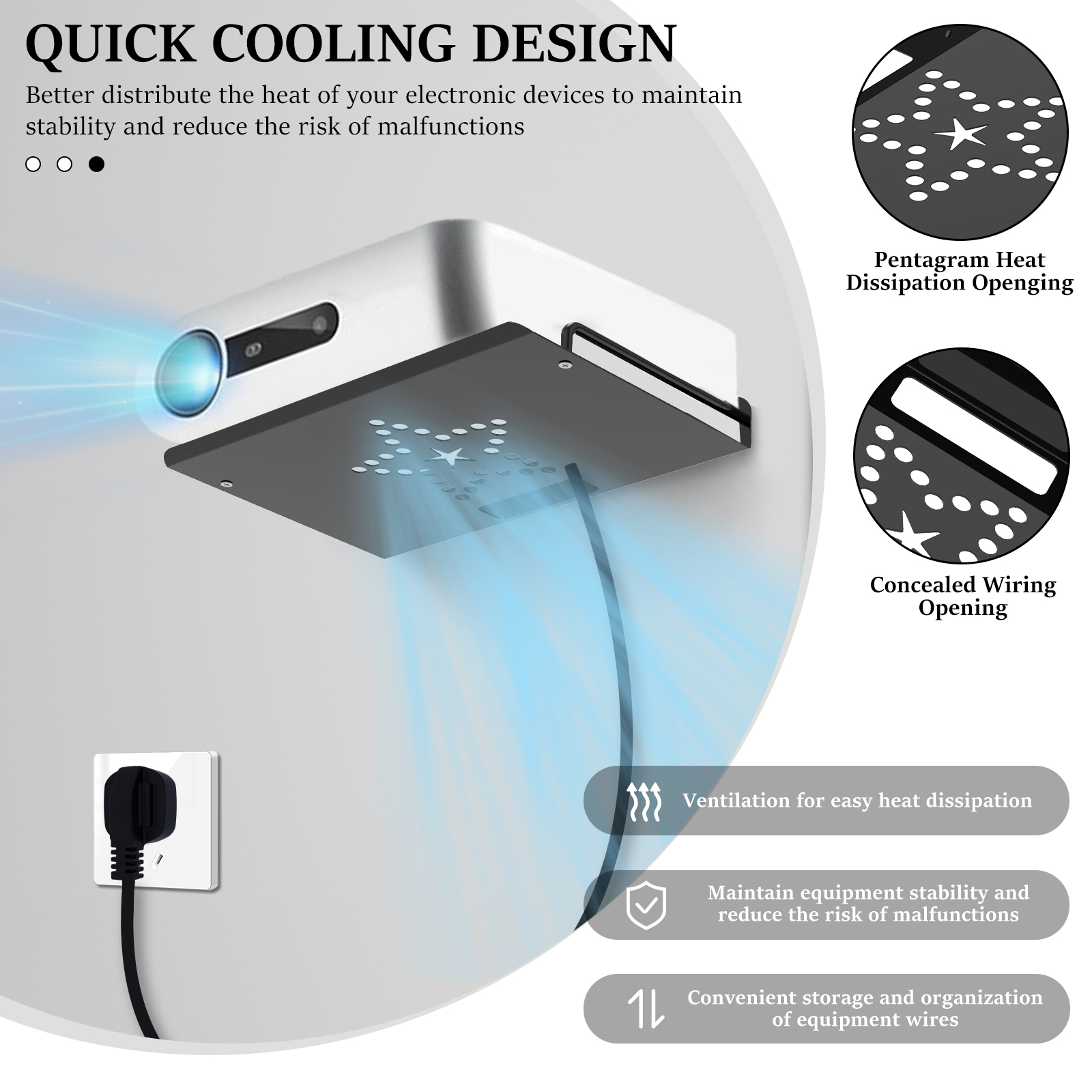 Wall Mount Shelf Bracket  Floa - Wall Mount Speaker incelemesi ve fiyatı