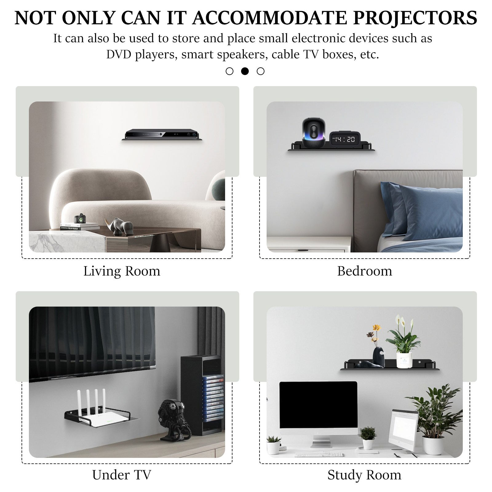 Wall Mount Shelf Bracket  Floa - Wall Mount Speaker incelemesi ve fiyatı