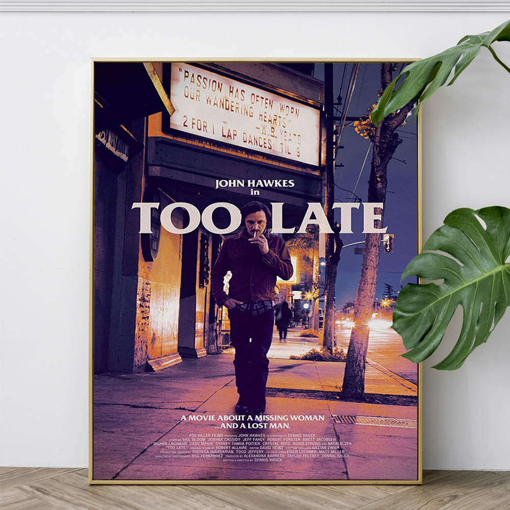 Too Late Drama Film Art Print  - Home Cinema The Drama incelemesi ve fiyatı