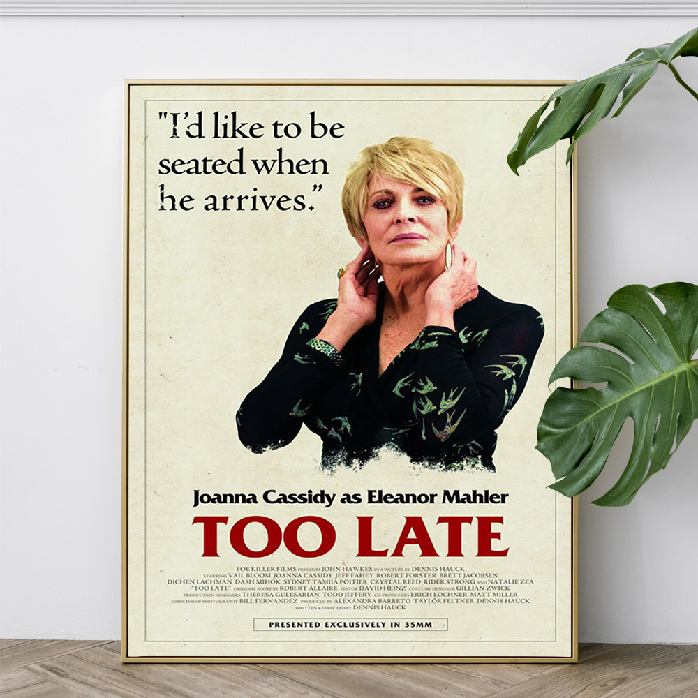 Too Late Drama Film Art Print  - Home Cinema The Drama incelemesi ve fiyatı