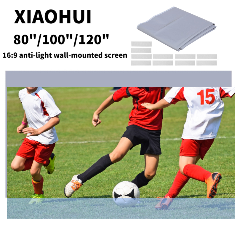 XIAOHUI Anti-light Thick HD Pr - Projector Screen 100 Inch incelemesi ve fiyatı