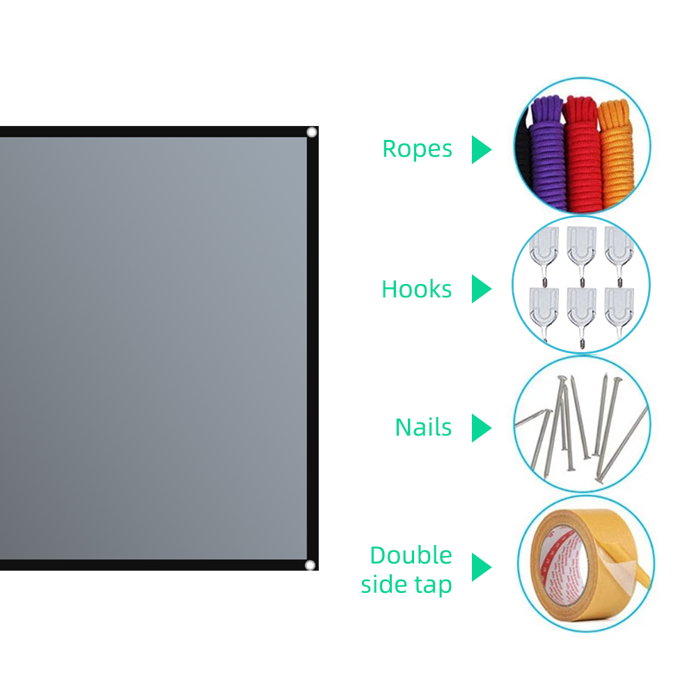Salange Projector Screen 72 84 - Projector Screen 100 Inch incelemesi ve fiyatı