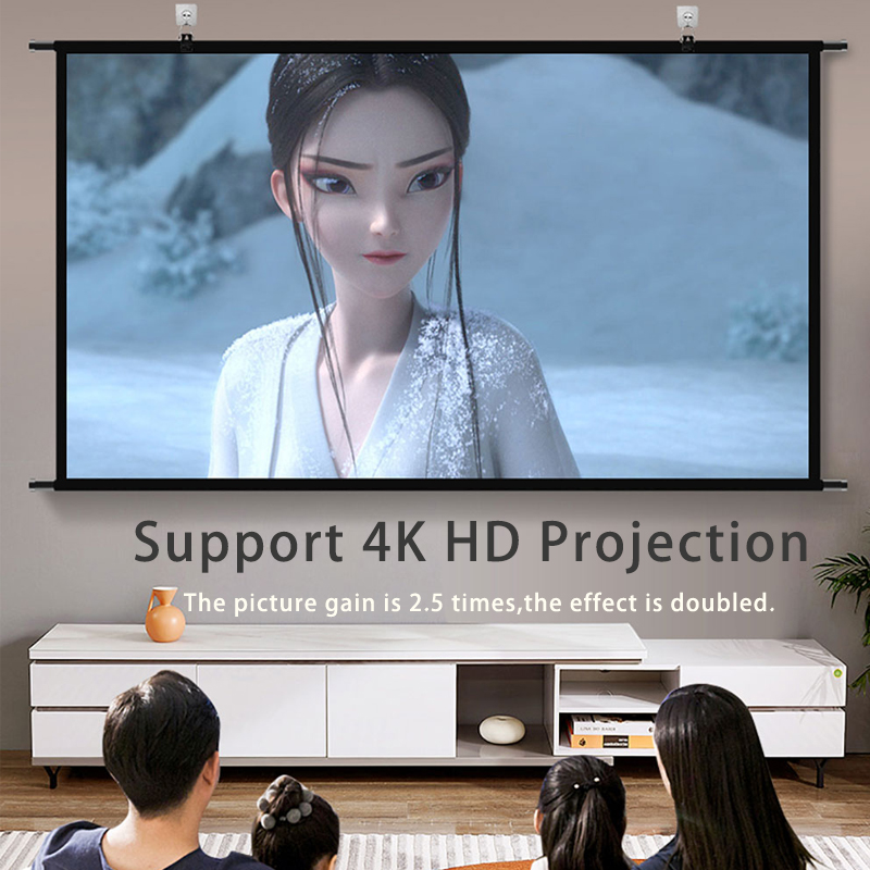 VEIDADZ Projector Screen Wall  - Projector Screen 100 Inch incelemesi ve fiyatı