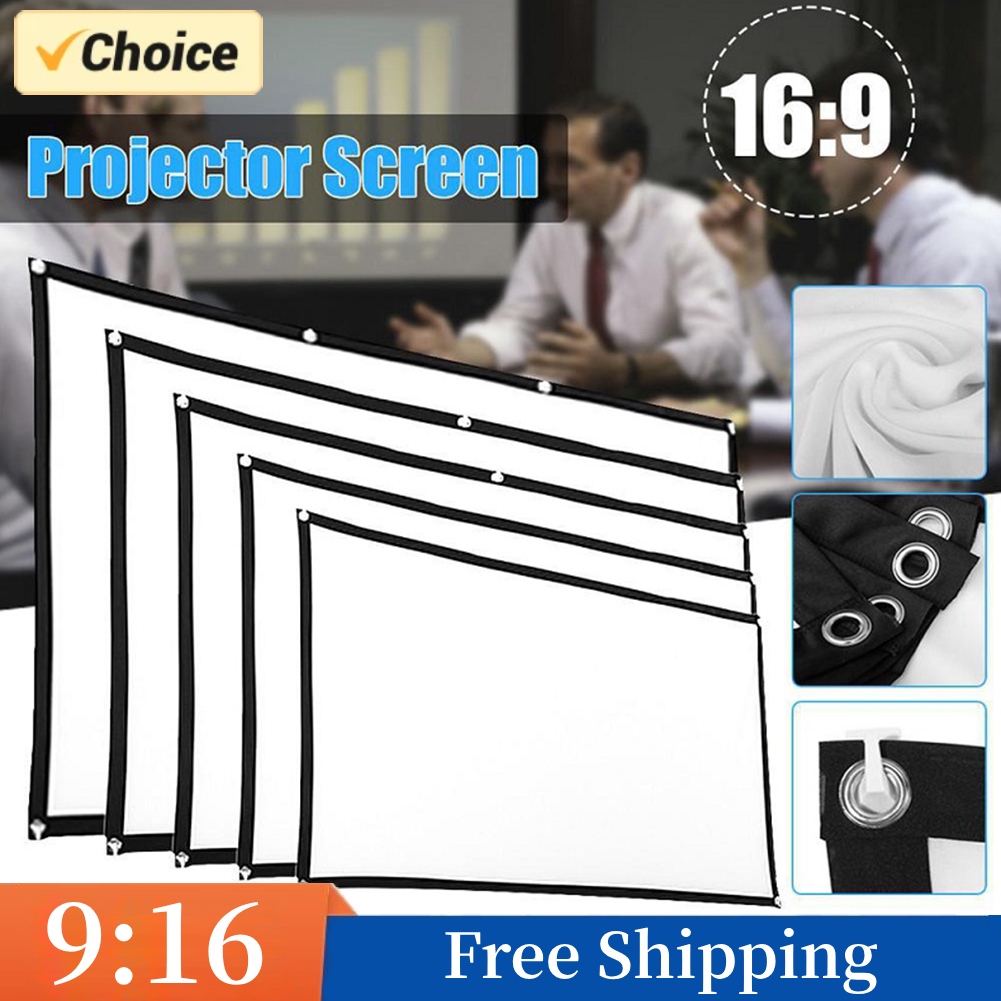 Portable Projector Screen Simp - Projector Screen 100 Inch incelemesi ve fiyatı