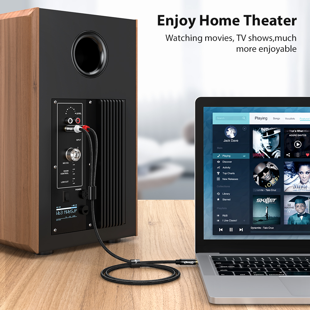 Elough RCA Cable AUX RCA Speak - Home Cinema Solution incelemesi ve fiyatı