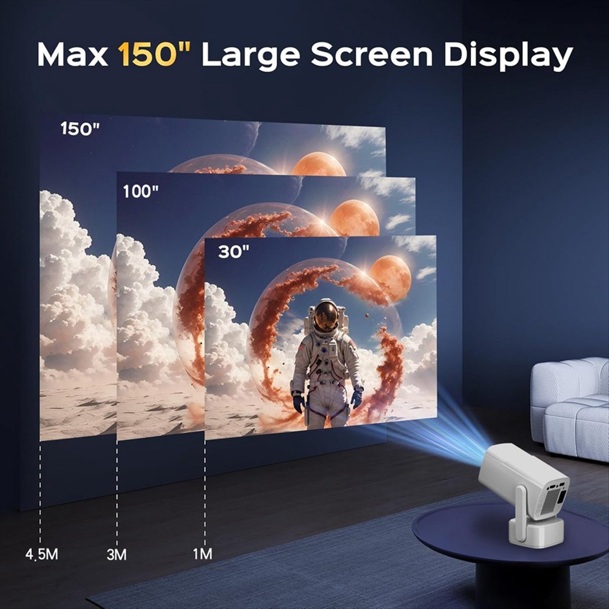 *ONE DAY Y7S Mini Smart Projec - Home Cinema Today incelemesi ve fiyatı