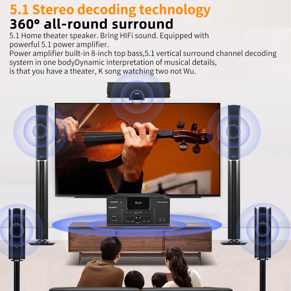 5.1 Surround Home Theater Syst - Home Cinema Xlr incelemesi ve fiyatı