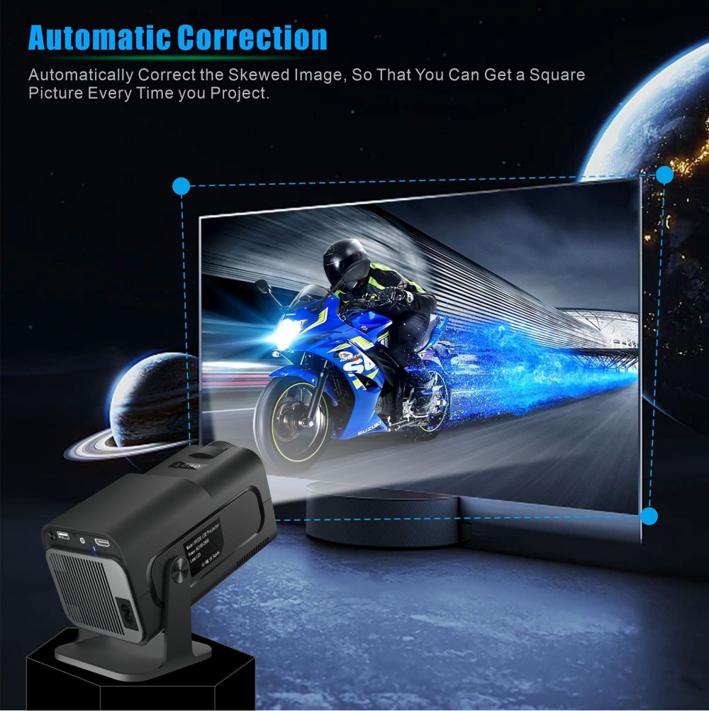 Mini Portable Projector Newly  - Home Cinema Gadgets incelemesi ve fiyatı