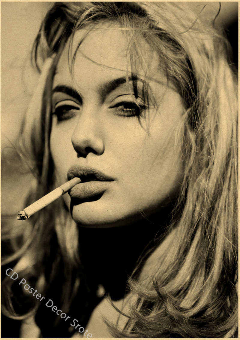 Angelina Jolie Vintage Poster  - Home Cinema Gadgets incelemesi ve fiyatı