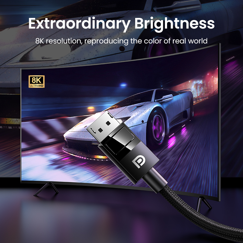 UGREEN DisplayPort Cable 8K DP - Home Cinema Projector Xiaomi incelemesi ve fiyatı