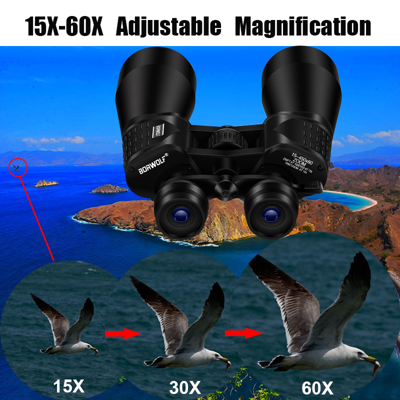BORWOLF 15-450X60 Binoculars T - Home Cinema Center incelemesi ve fiyatı