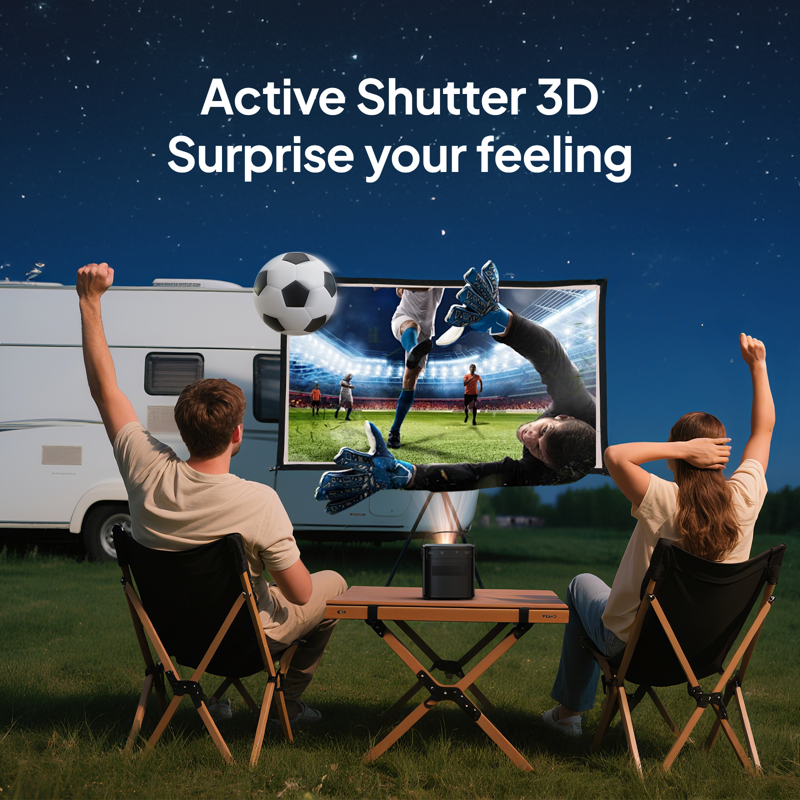 BYINTEK U80 Max Projector 3D 4 - Xiaomi Home Cinema incelemesi ve fiyatı