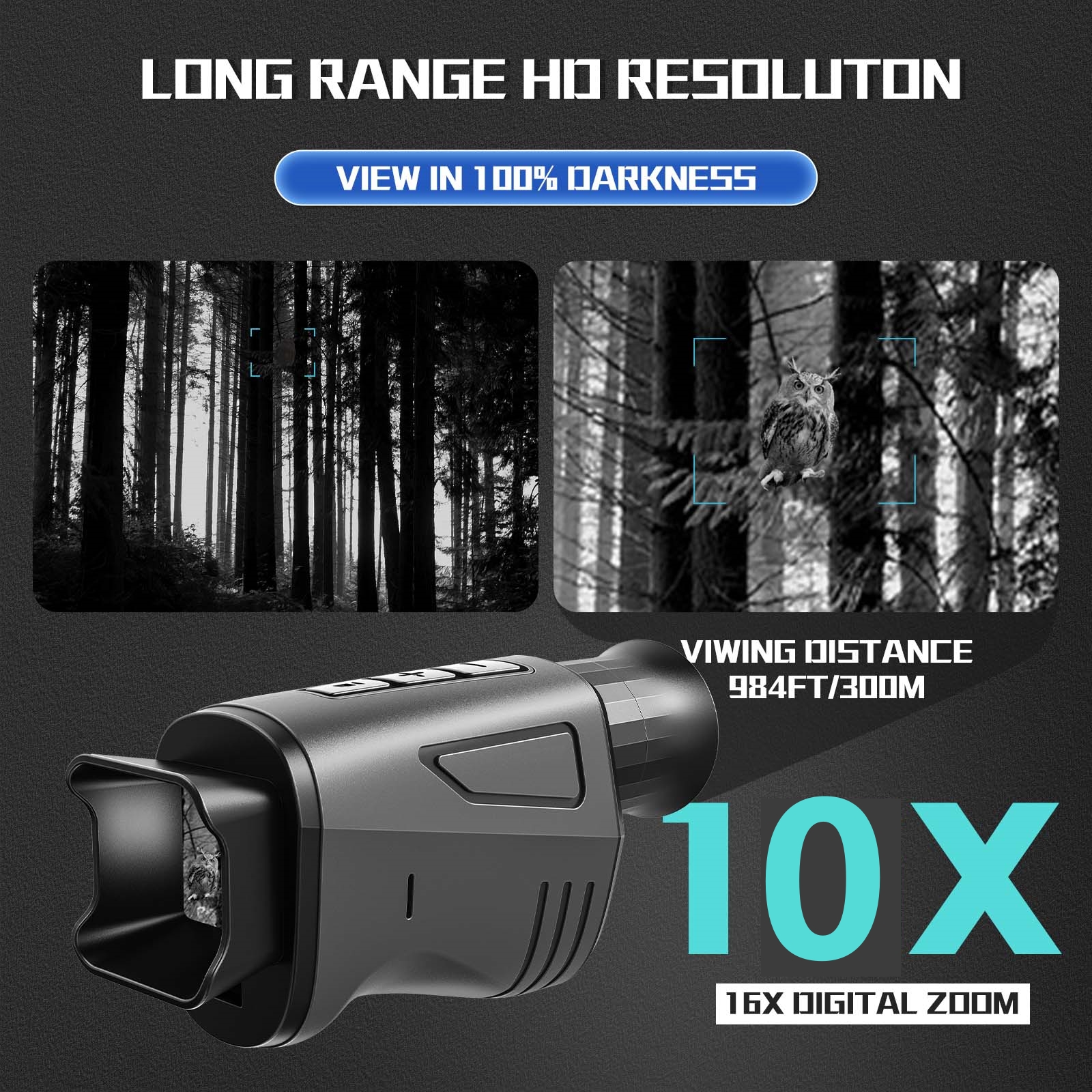 1080P HD Monocular Night Visio - Home Cinema Center incelemesi ve fiyatı